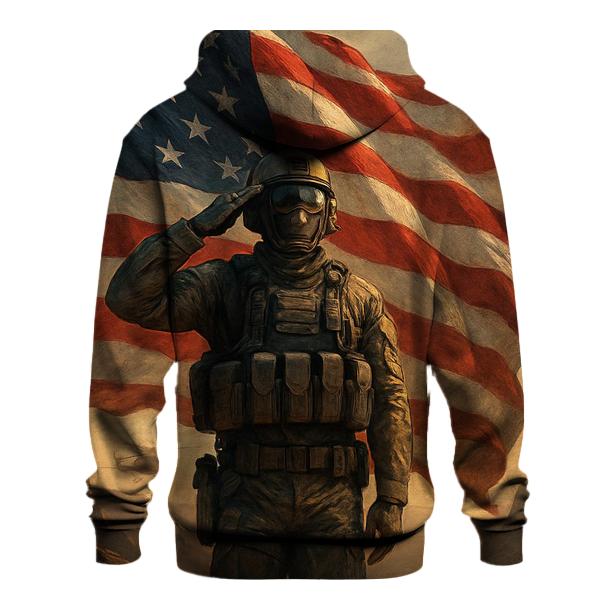 Canyon Dawn Sentinel Flag graphic hoodies