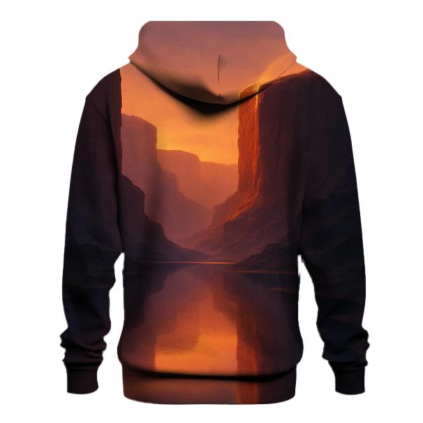 Canyon Mirror At Golden Dusk hoodie styles