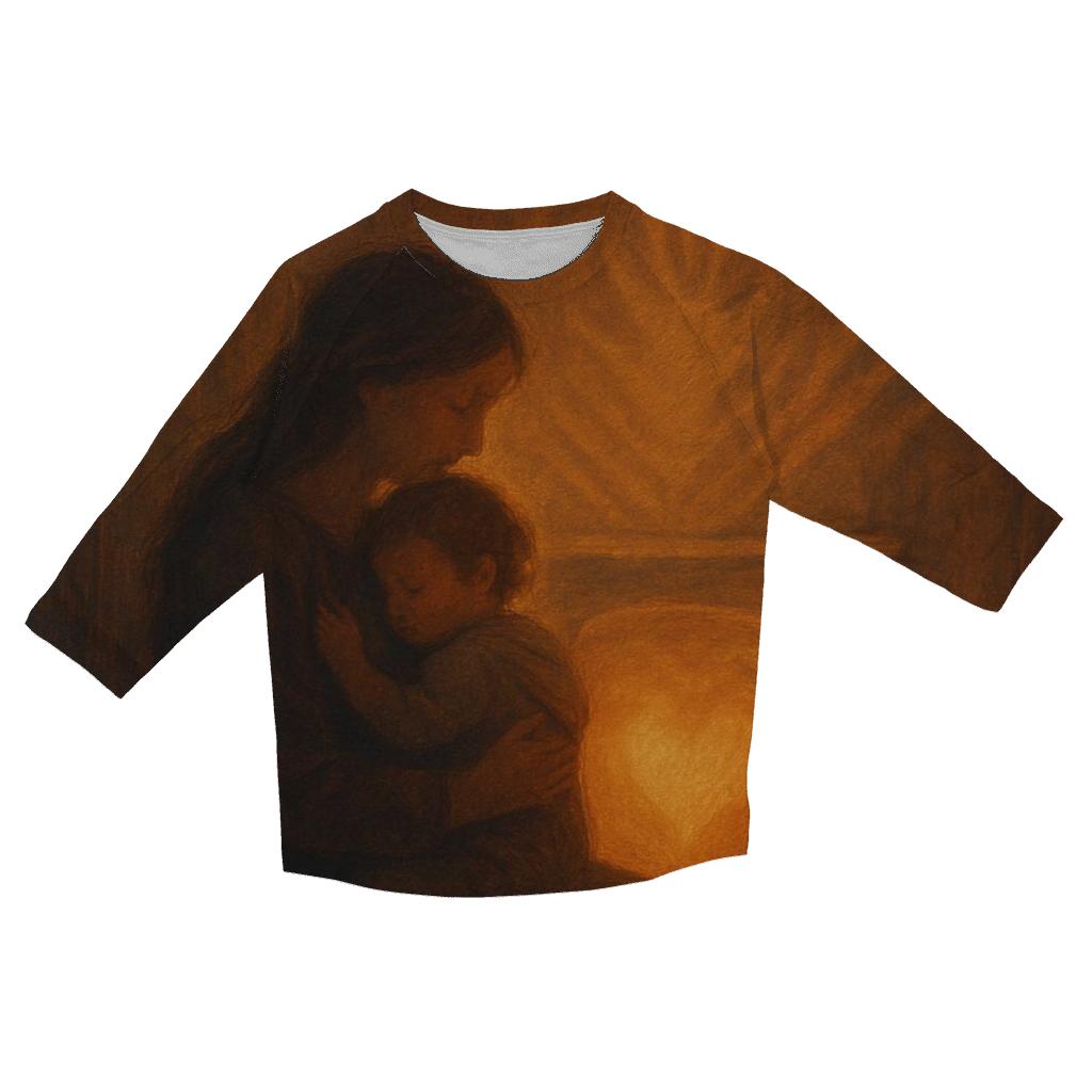 The Warmth That Remains A Mother As The Inner Hearth fashion 3/4 sleeve shirts