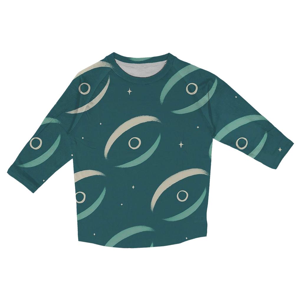Gravitational Lens Arc Parade trendy 3/4 sleeve tops