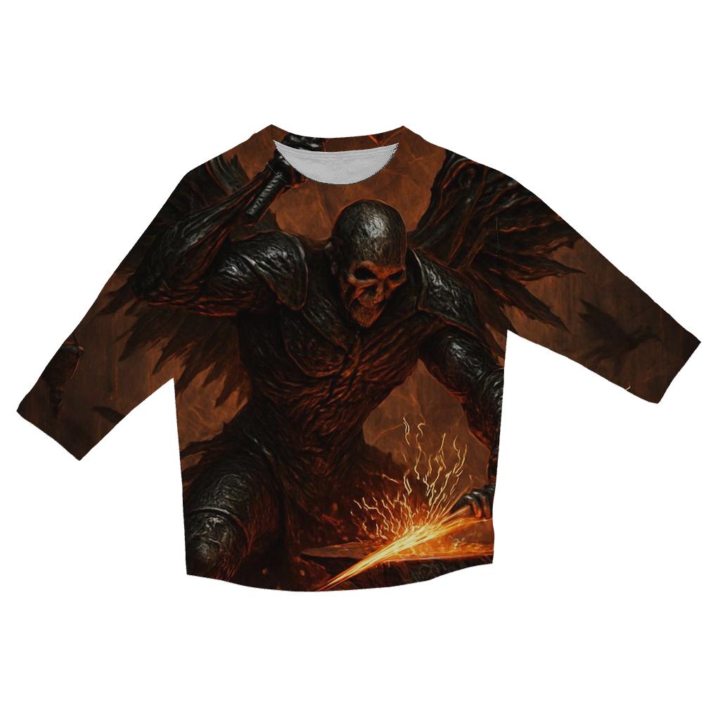 The Wraithforge Seraph printed three quarter sleeve shirts