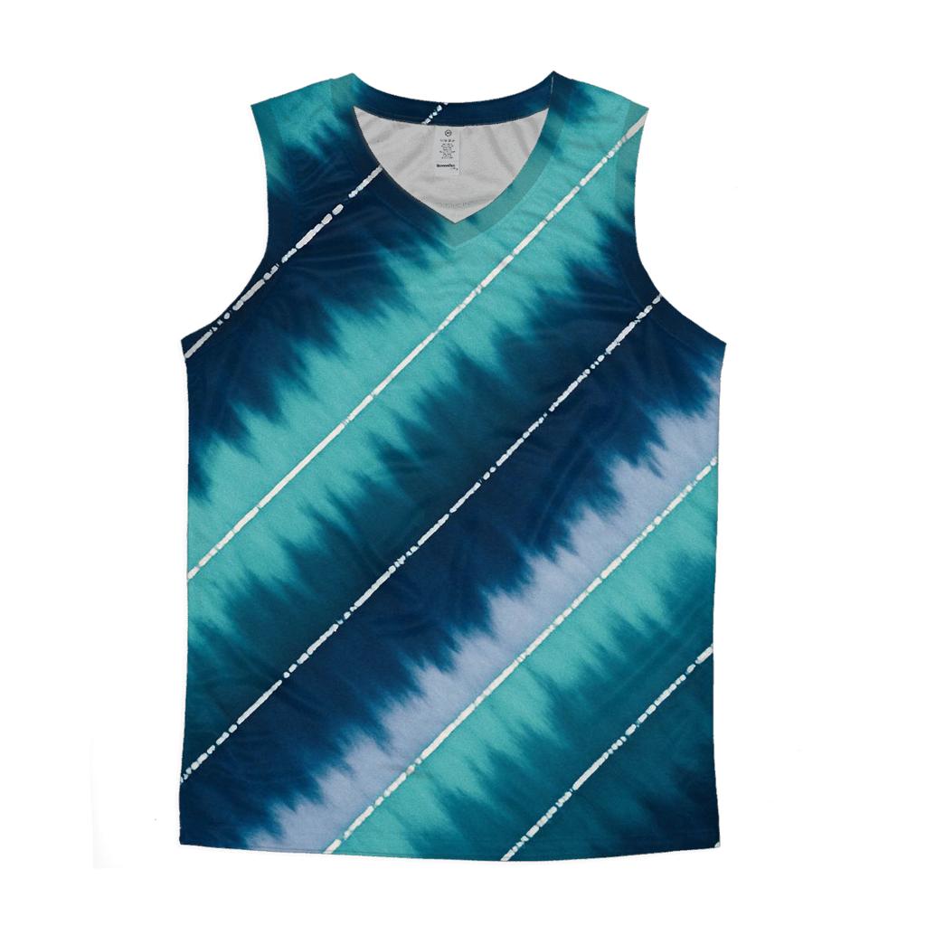 Arashi Comet Drift Panel graphic print tank tops