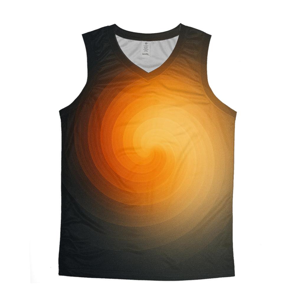 Heliosphere Drift Gradient graphic print tank tops