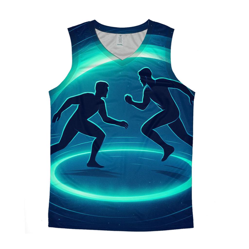 Aurora Kabaddi Circle Clash casual summer tank tops