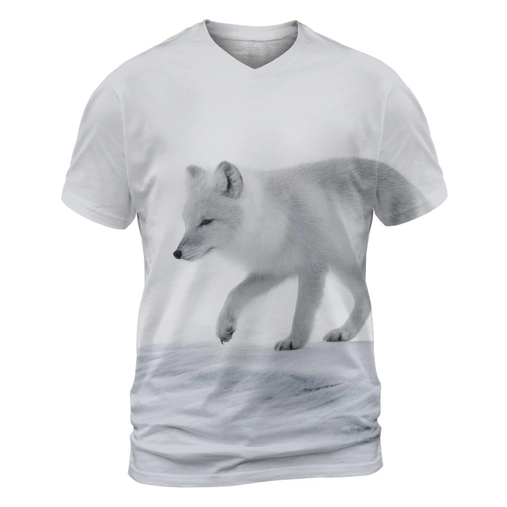 Frostline Forager Arctic Fox designer pattern shirts