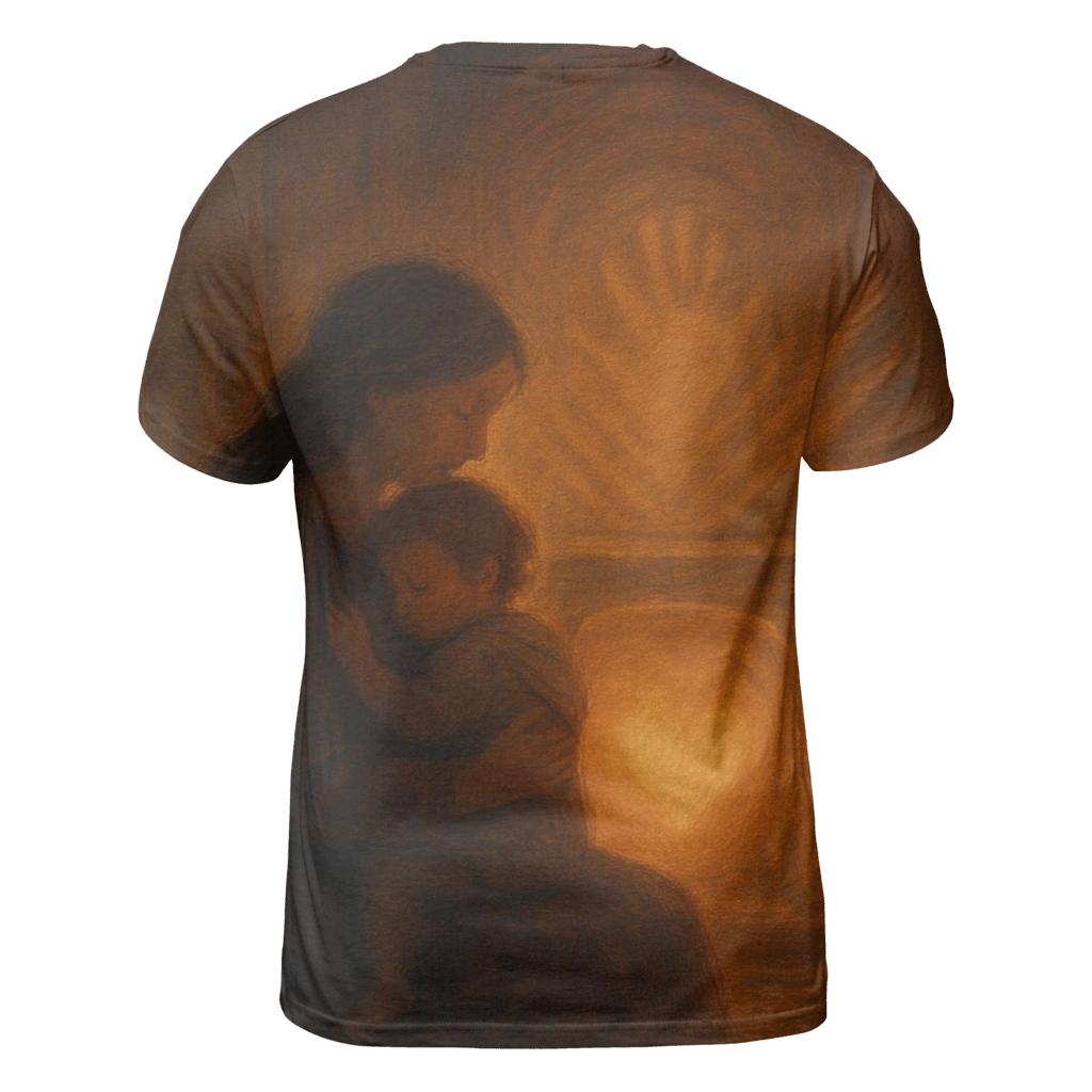 The Warmth That Remains A Mother As The Inner Hearth designer pattern shirts