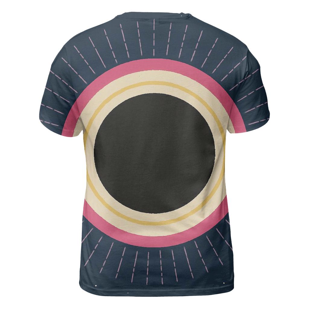 Eclipse Corona Lattice Bloom trendy printed shirt styles