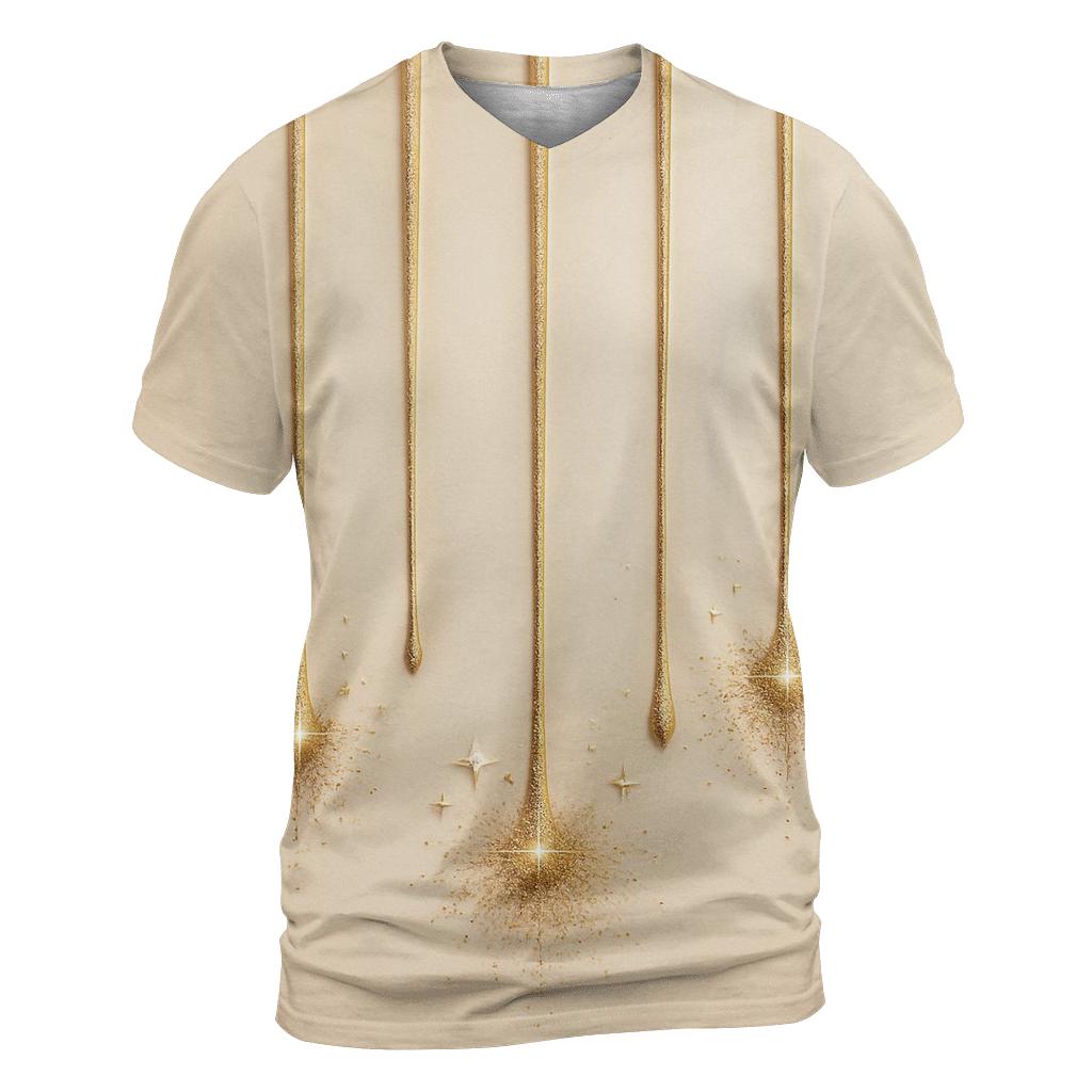 Champagne Crestfall statement graphic shirts