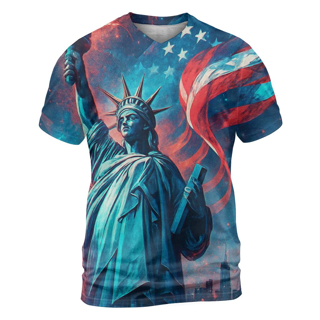 Liberty Prism Skyline Surge custom all-over print shirts