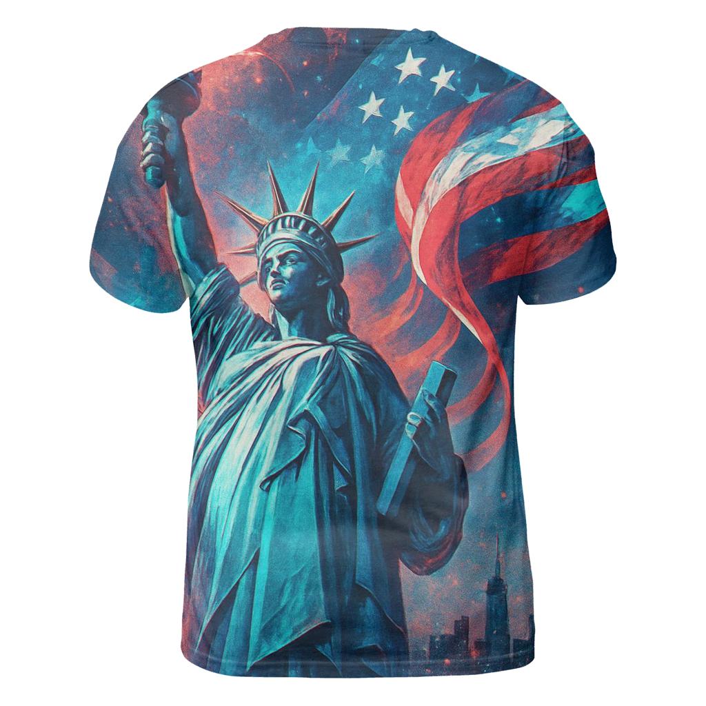 Liberty Prism Skyline Surge custom all-over print shirts