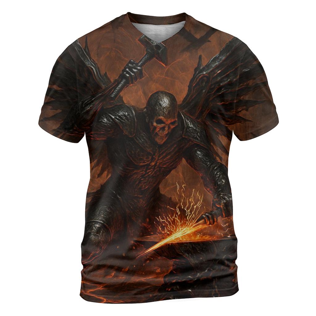 The Wraithforge Seraph creative print fashion shirts