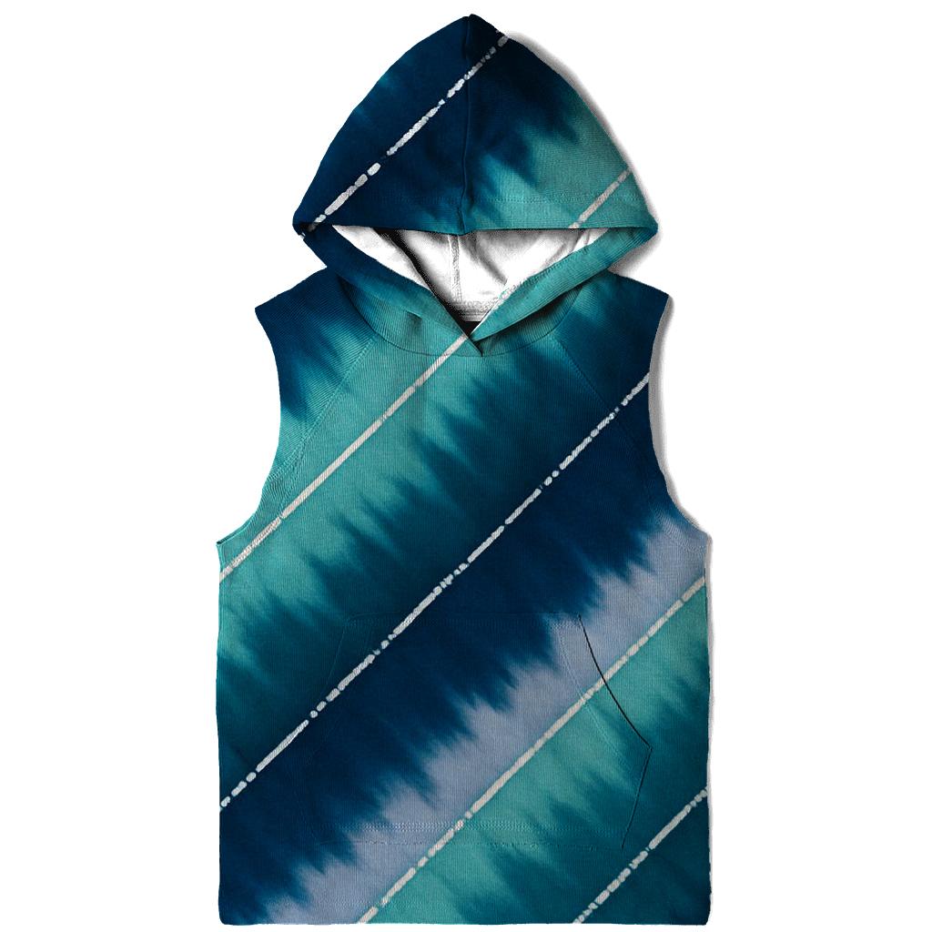 Arashi Comet Drift Panel embroidered hoodies