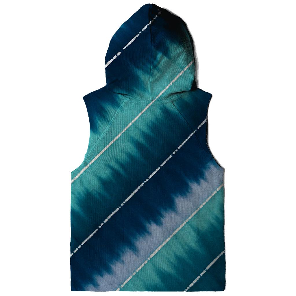 Arashi Comet Drift Panel embroidered hoodies