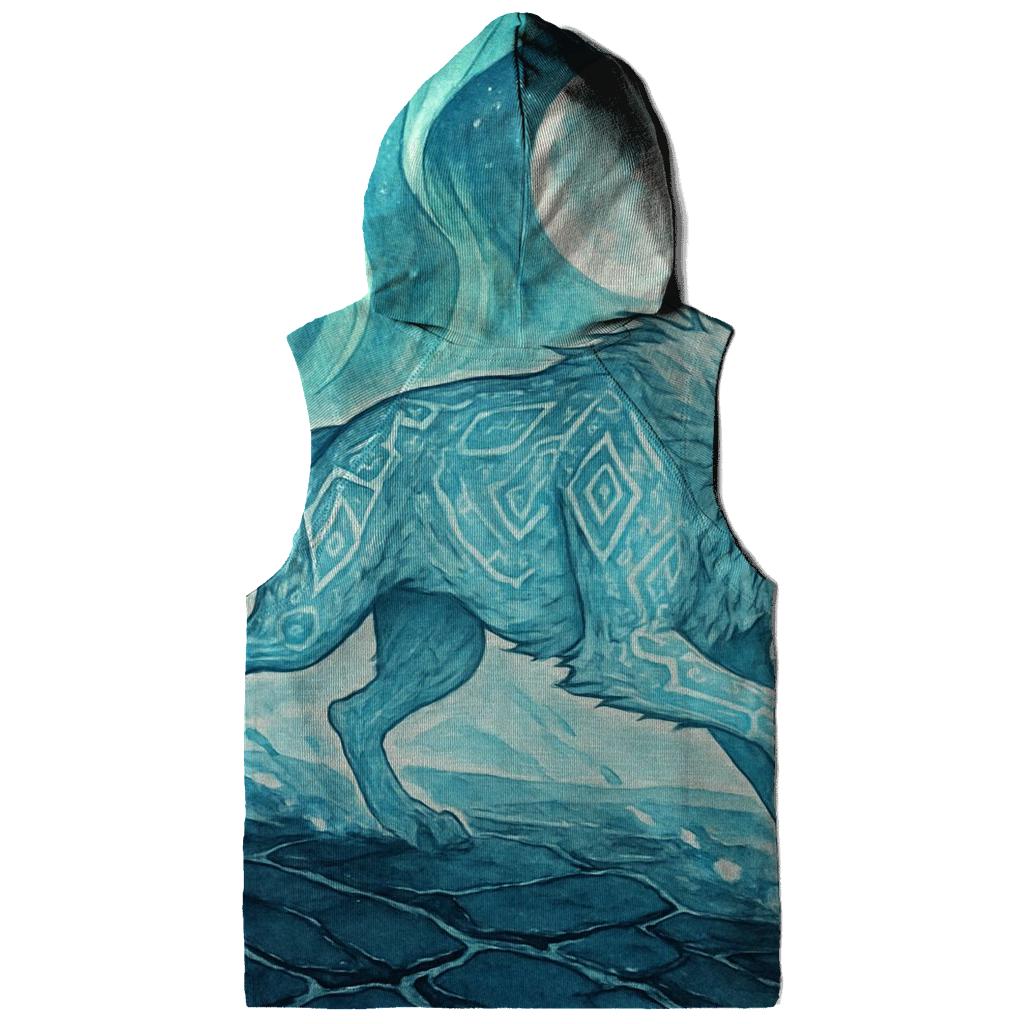 Aurora Runic Sentinel Wolf custom hoodies