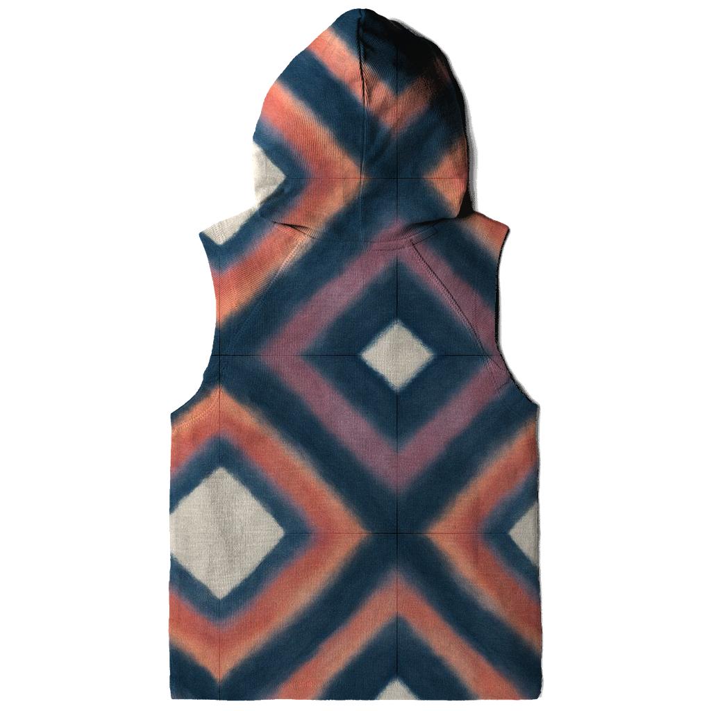 Itajime Eclipse Lattice printed hoodies