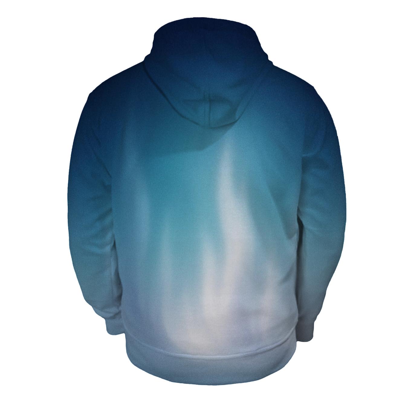 Cryovolcano Aurora Fade pullover hoodies