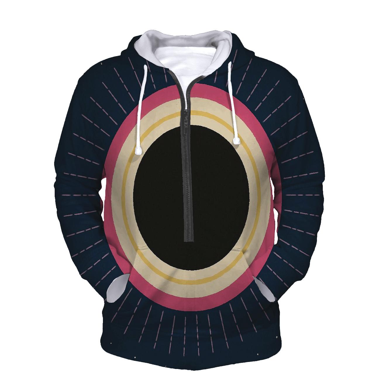 Eclipse Corona Lattice Bloom hoodie styles
