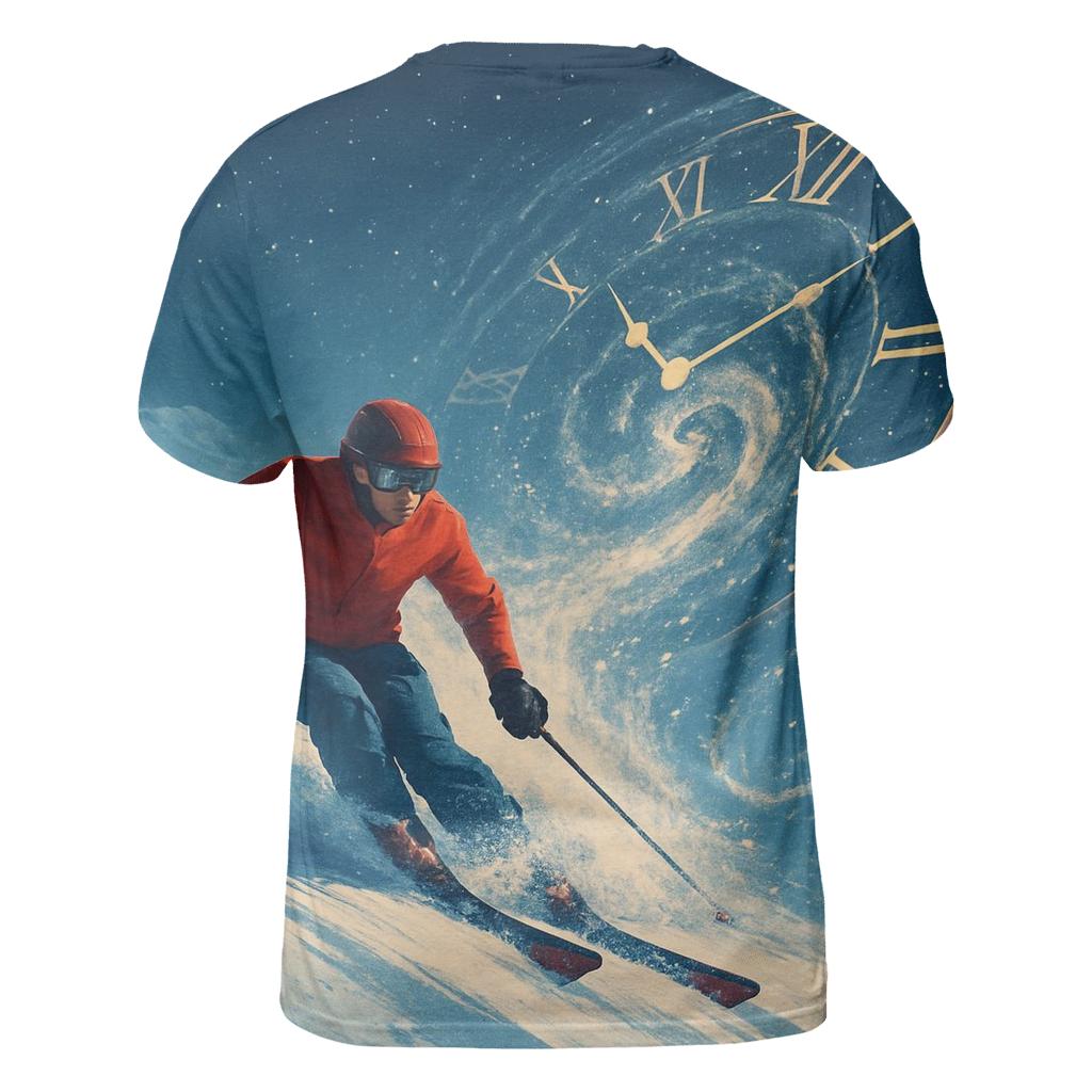 Cosmic Slalom Time Warp trendy printed shirt styles