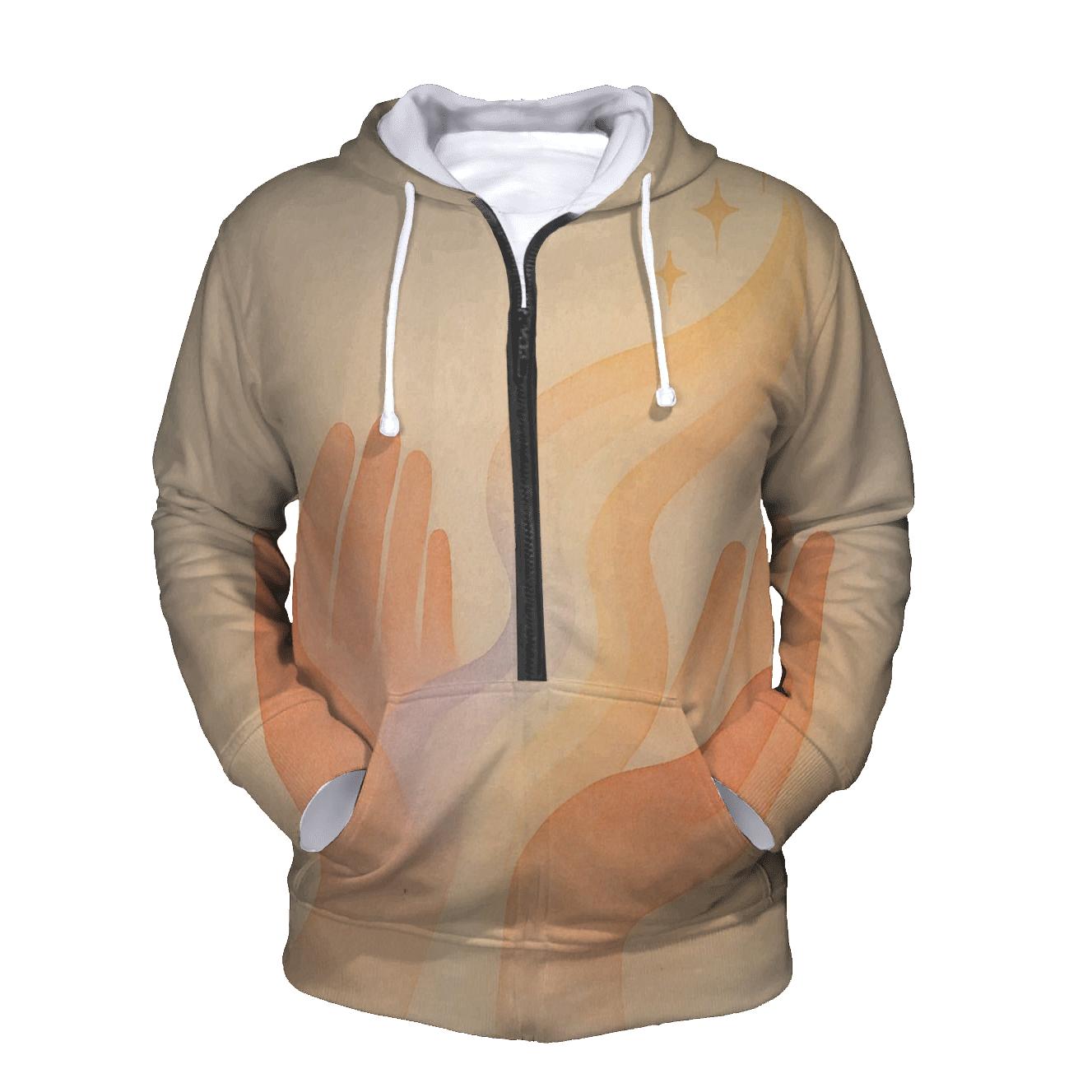 Hands Of Dawn Riverlight printed hoodies