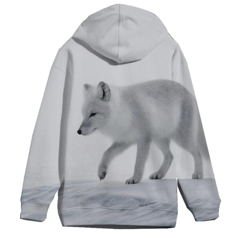 Frostline Forager Arctic Fox pullover hoodies