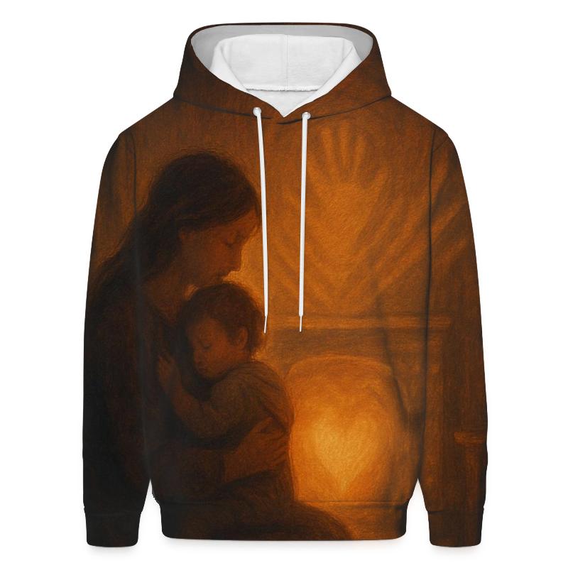 The Warmth That Remains A Mother As The Inner Hearth graphic hoodies