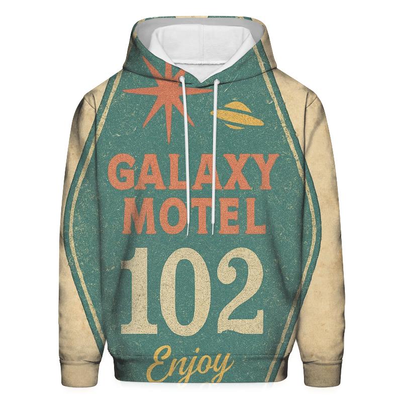 Faded Space Age Motel Key Tag hoodie designs