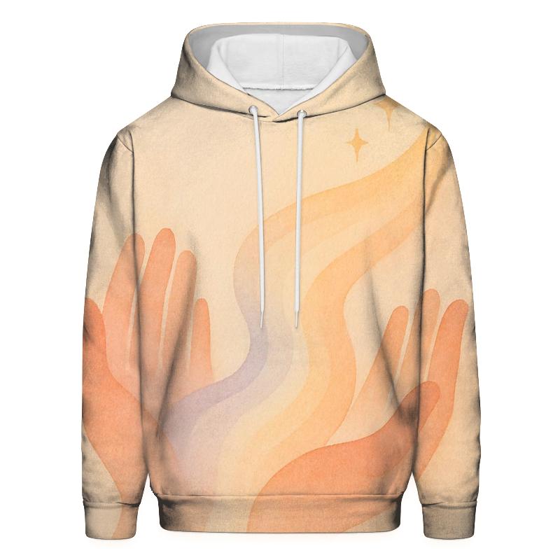 Hands Of Dawn Riverlight graphic hoodies