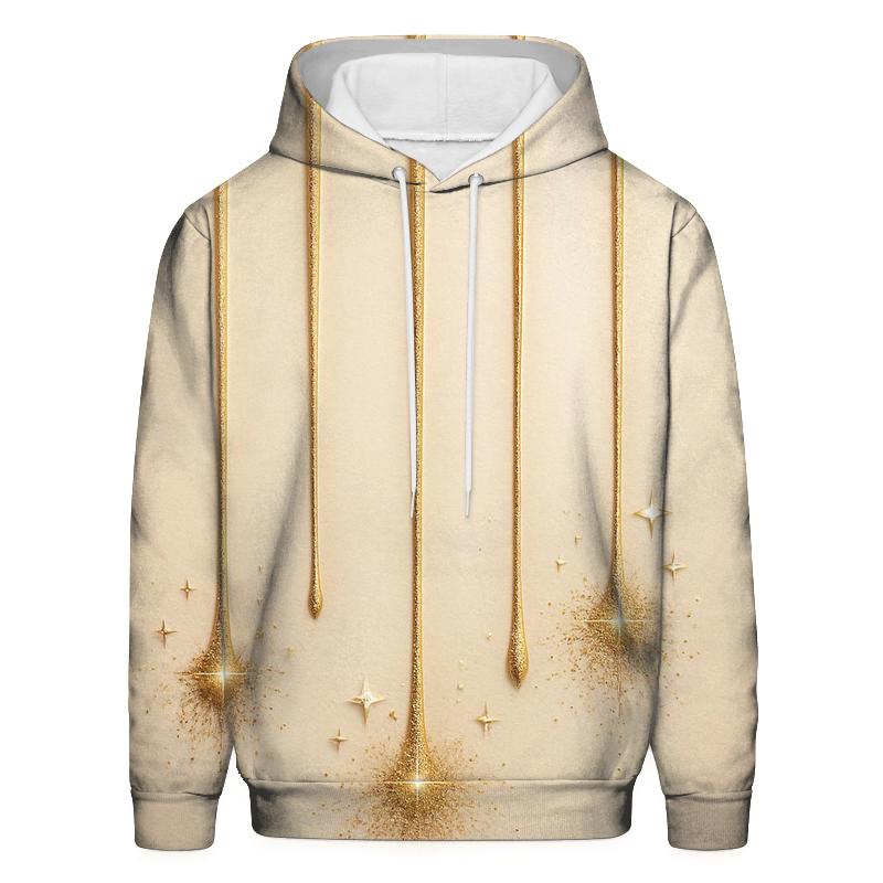 Champagne Crestfall printed hoodies