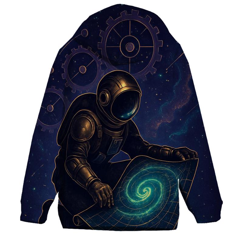 The Clockwork Nebula Cartographer hoodie trends