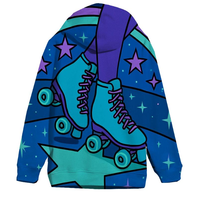 Vector Stargazer Roller Rink zip-up hoodies