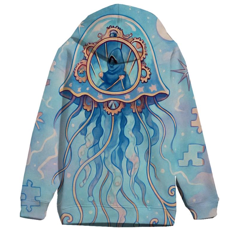 Clockwork Jellyfish Pilgrim heavyweight hoodies