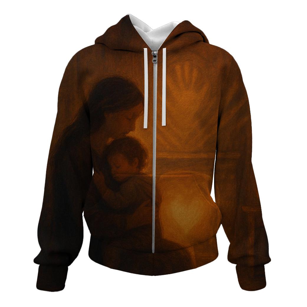 The Warmth That Remains A Mother As The Inner Hearth pullover hoodies