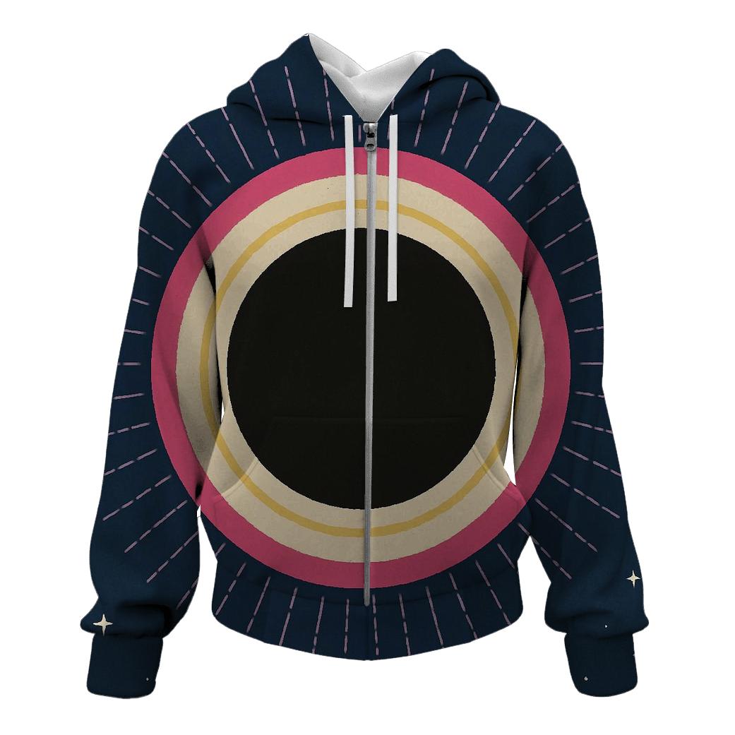 Eclipse Corona Lattice Bloom hoodie styles