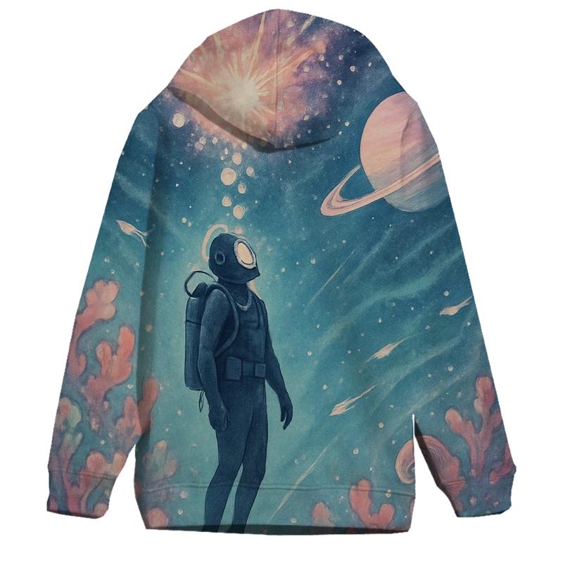 Coral Reef Of The Silent Supernova graphic hoodies