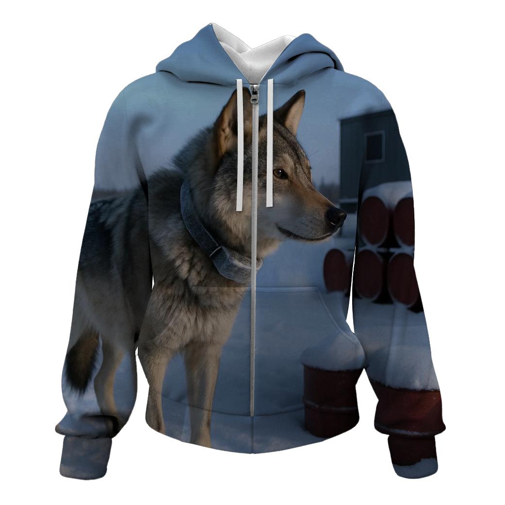 Taiga Research Collar Check In Subzero Dawn hoodie trends