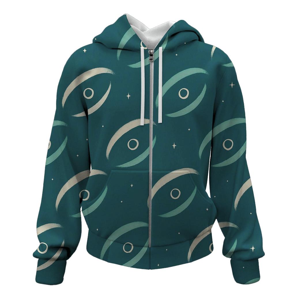 Gravitational Lens Arc Parade embroidered hoodies
