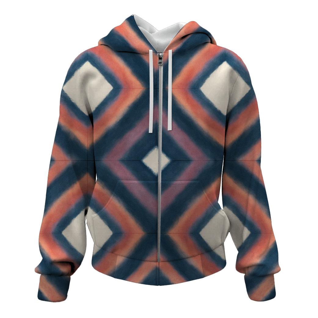 Itajime Eclipse Lattice pullover hoodies