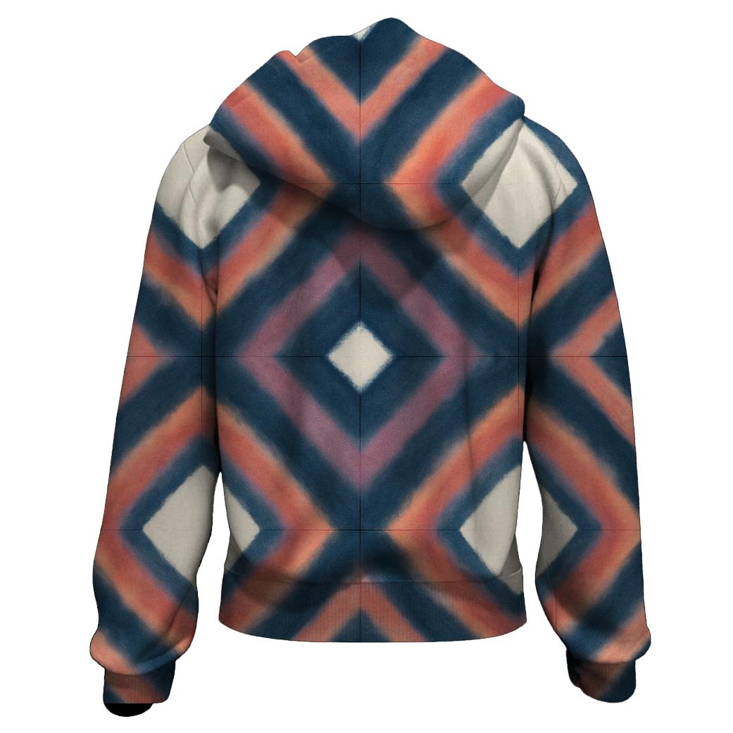 Itajime Eclipse Lattice pullover hoodies