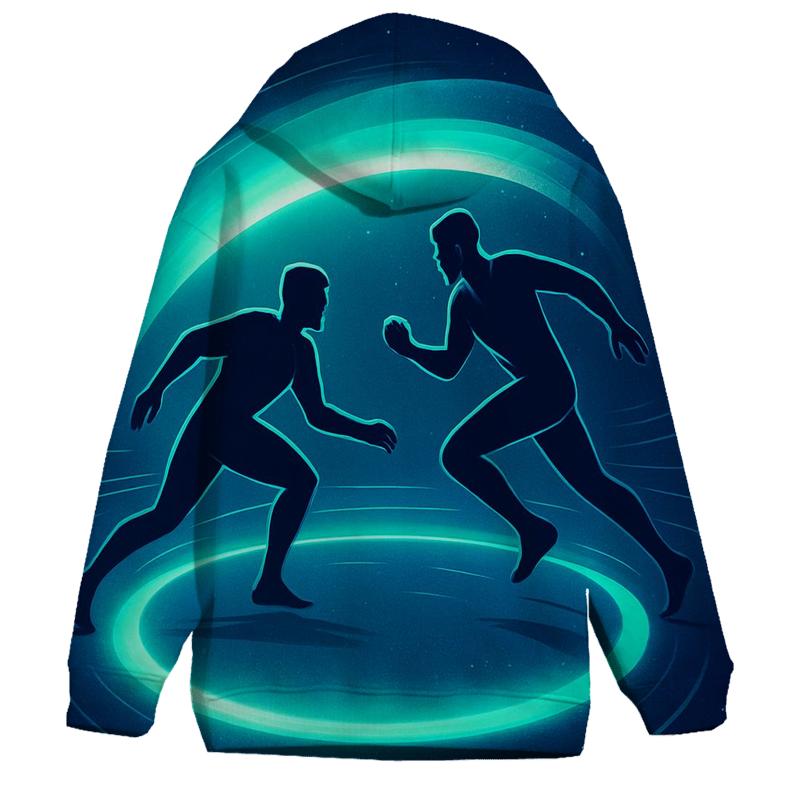 Aurora Kabaddi Circle Clash custom hoodies