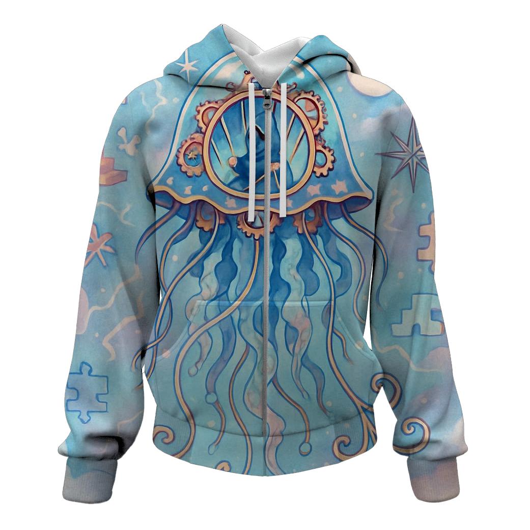 Clockwork Jellyfish Pilgrim lightweight hoodies