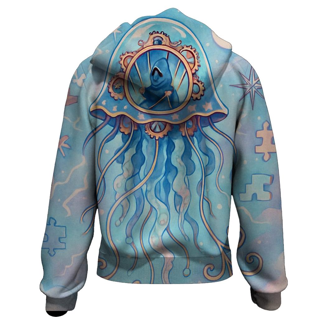 Clockwork Jellyfish Pilgrim lightweight hoodies