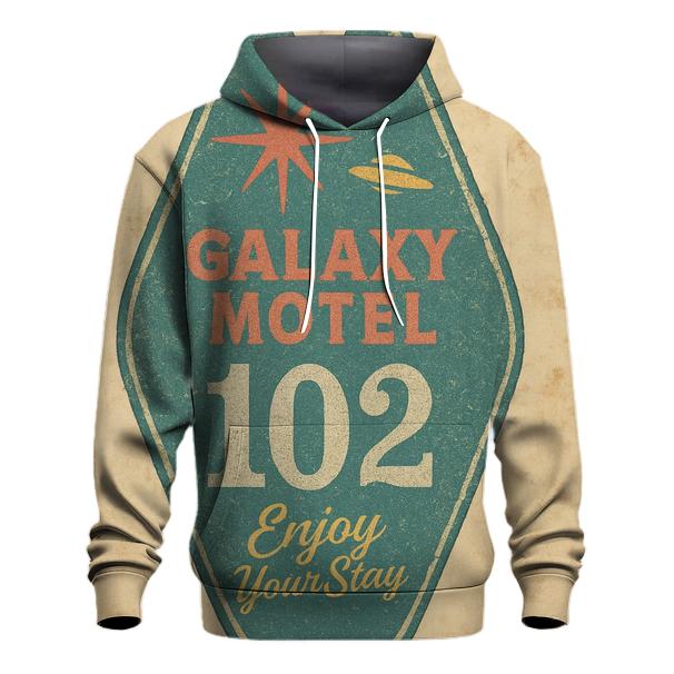 Faded Space Age Motel Key Tag designer hoodies