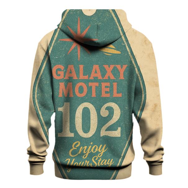 Faded Space Age Motel Key Tag designer hoodies