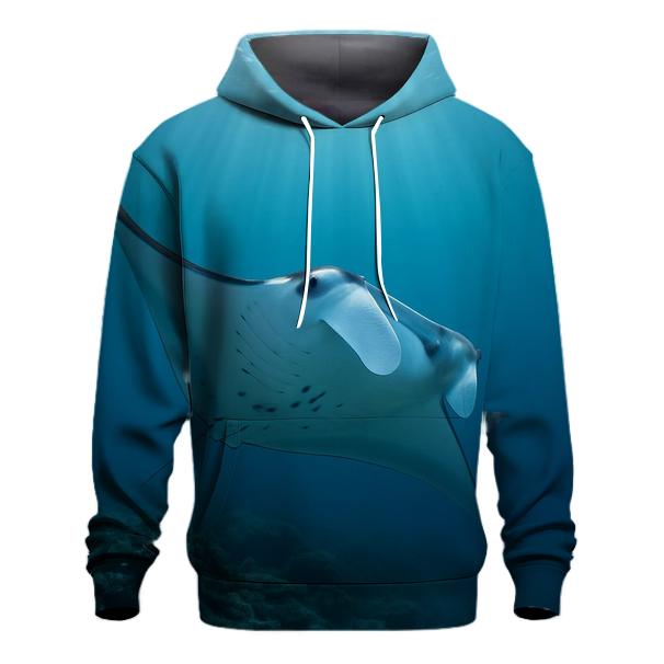 Pelagic Slipstream Reef Manta pullover hoodies