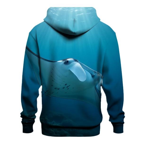 Pelagic Slipstream Reef Manta pullover hoodies