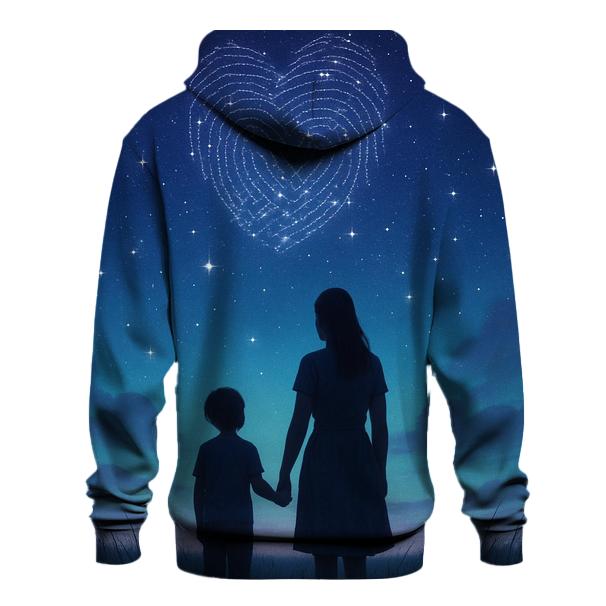 Constellation Of Care A Mothers Love Mapped In Quiet Stars printed hoodies