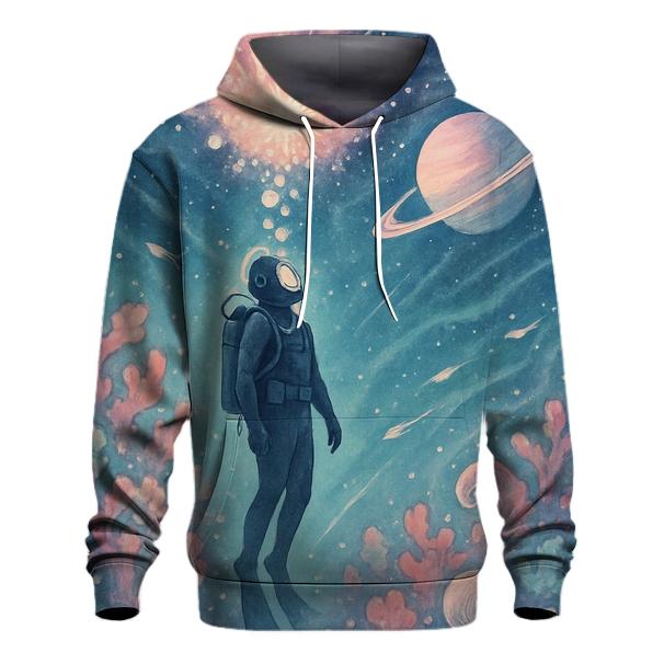 Coral Reef Of The Silent Supernova embroidered hoodies