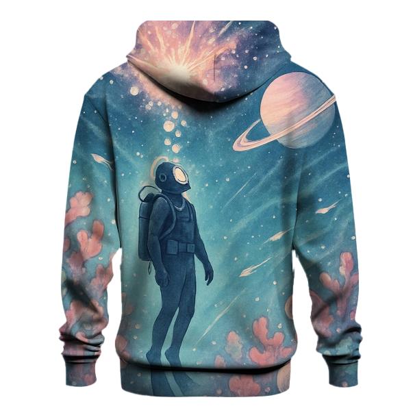 Coral Reef Of The Silent Supernova embroidered hoodies