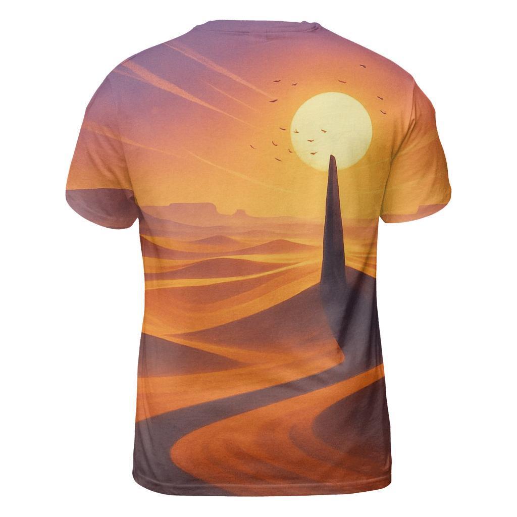 Aurora Dune Sundial trendy printed shirt styles