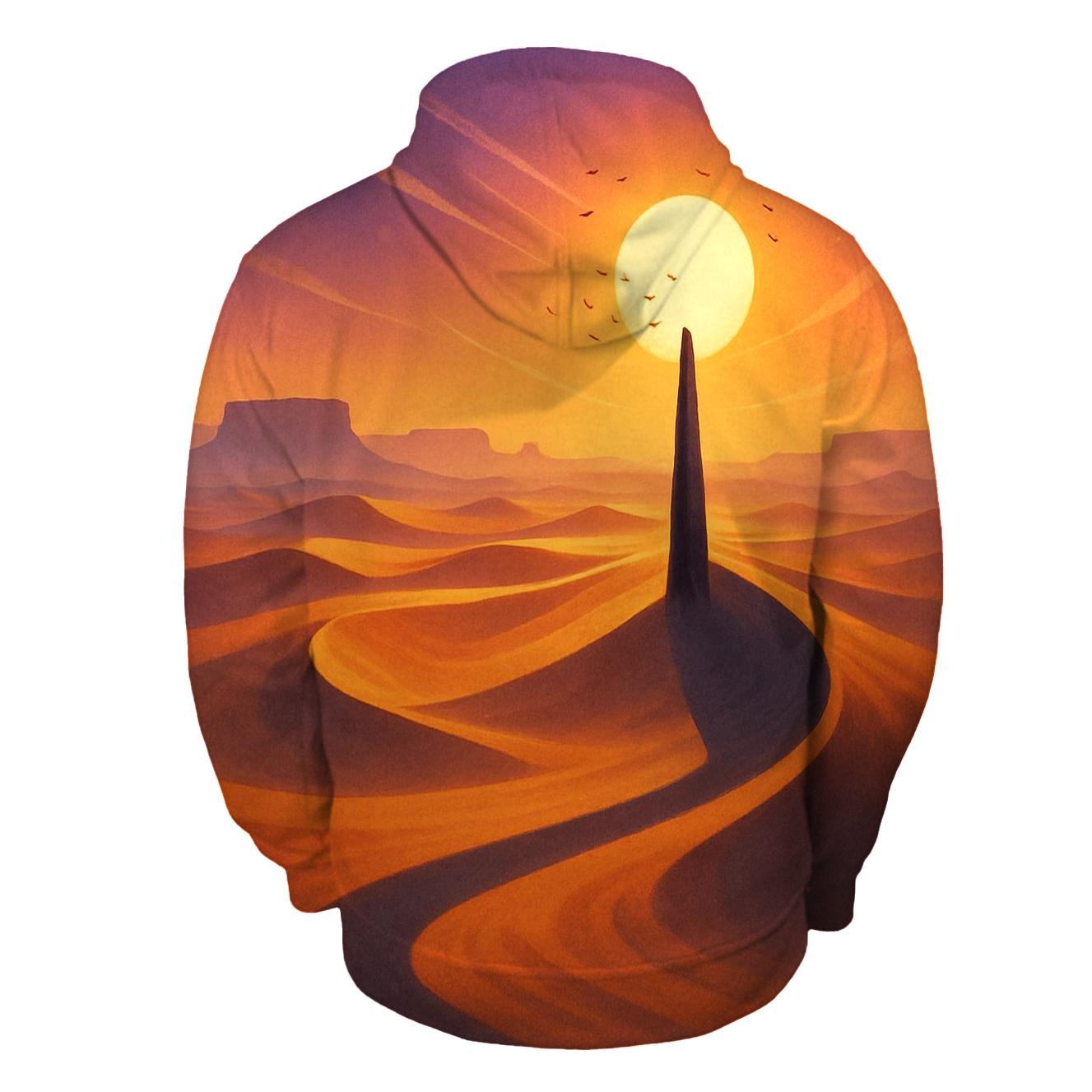 Aurora Dune Sundial custom hoodies